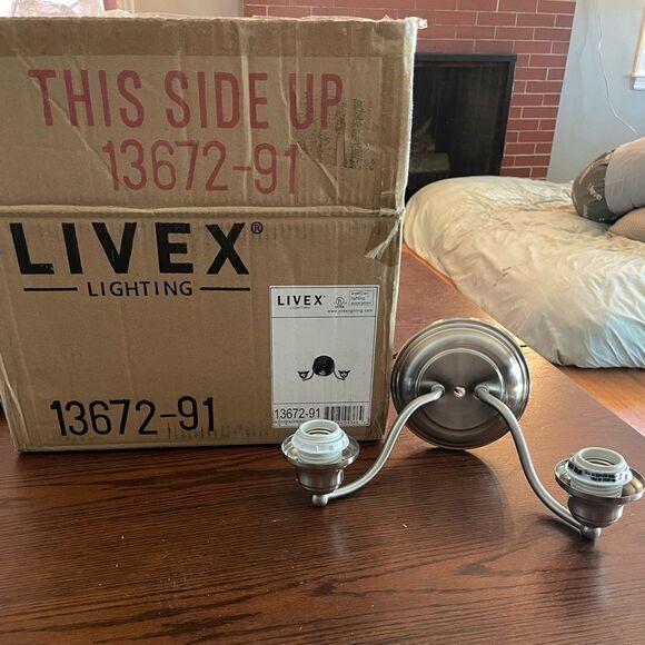 Livex Summerville 2 light/ light NIB - Picture 2 of 7